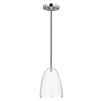 Norman 1 Light Small Modern Pendant by Visual Comfort Studio - 6151801