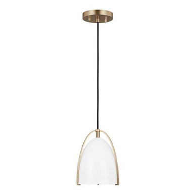 Norman 1 Light Small Modern Pendant by Visual Comfort Studio - 6151801