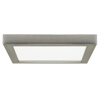 Blink 18.5W 1 LED 9 Inch Wide Square Flush Mount by Satco - S21515