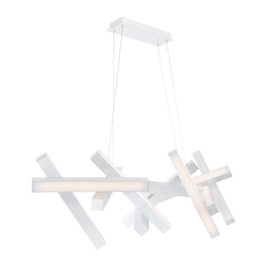 Chaos 11 LED Light Medium Linear Chandelier by Modern Forms - PD-64848