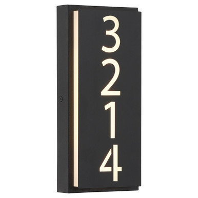 Numero 4W 1 LED Wall Sconce by Access - SB-20020LED-BL/ACR