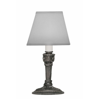 1 Light Candle Table Lamp 9.5 Inches Tall by Stiffel - CL-AC4892-CHAR