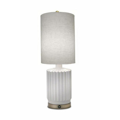 1 Light Table Lamp 30 Inch Tall and Inch Wide by Stiffel - TL-6667-N6119-GWH