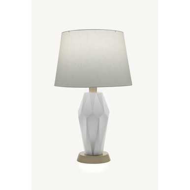 1 Light Table Lamp 25 Inch Tall and Inch Wide by Stiffel - TL-K78-6911-FWH