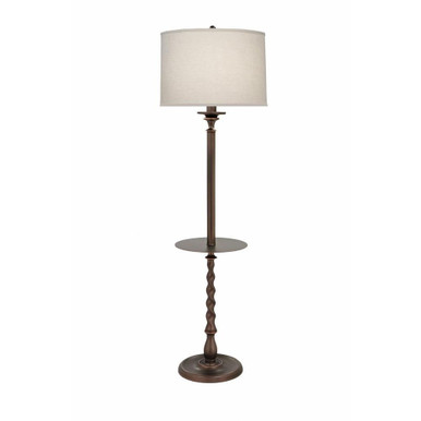 1 Light Metal Tray Floor Lamp 62 Inches High and 13 Inches Wide by Stiffel - TRFL-6654-6685-OB
