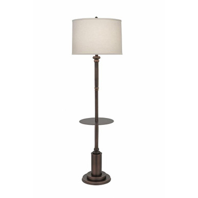 1 Light Metal Tray Floor Lamp 62 Inches Tall and 13 Inches Wide by Stiffel - TRFL-A065-N7685-OB
