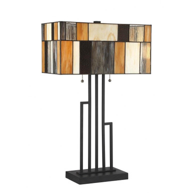 Concertina Two Light Table Lamp by Lite Source - C41405