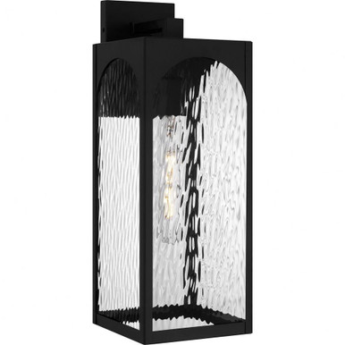 Dallington 1 Light Outdoor Wall Lantern 19.75 Inch Tall by Quoizel - DLG8407MBK