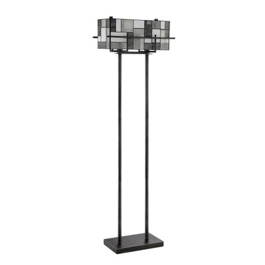 Collins Two Light Floor Lamp 20.5 Inches by 65.5 Inches High by Lite Source - C61397