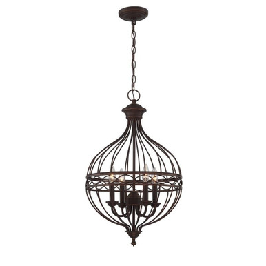 Winterlynn 4 Light Small Chandelier By Lite Source - C71359