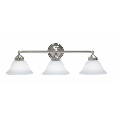 Bella 3 Light Vanity Light by Lite Source - LS-11773PS/FRO