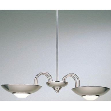 2 Light Chandelier By Lite Source - LS-1070PS