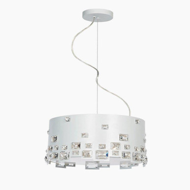 Isabella 3 Light Medium Chandelier by Lite Source - EL-10134