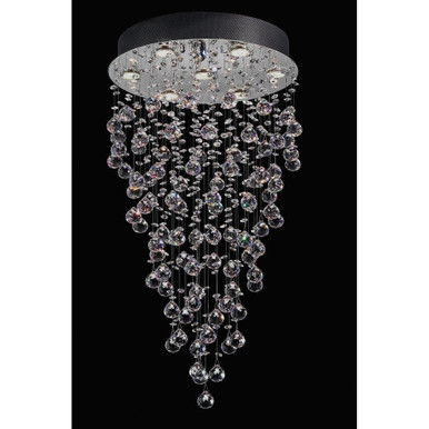 Girolamo 7 Light Small Chandelier By Lite Source - EL-10070
