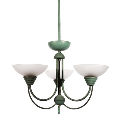1 Light 18.75 Inch Wide Flush Mount by Lite Source - LS-1036VERDE