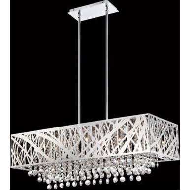 Benedetta 10 Light Oversized Chandelier by Lite Source - EL-10104