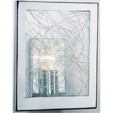 1 Light Wall Sconce 9.75 Inch Tall by Lite Source - LS-16949