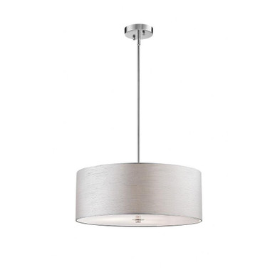 Silvain 3 Light Large Pendant by Lite Source - LS-18571C/SIL