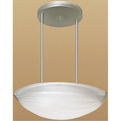 Shell 3 Light Semi Flush Mount by Lite Source - LS-1833SS/FRO