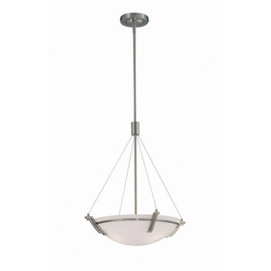 Silvia 3 Light Large Pendant by Lite Source - LS-19031PS