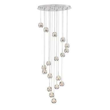 Draplin 18 Light Medium Large Chandelier By Lite Source - LS-18198