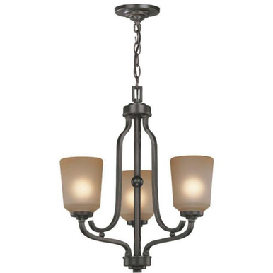 3 Light Small Chandelier By Lite Source - LS-19743