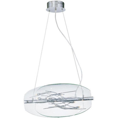 Galeno 8 Light Pendant by Lite Source - LS-19740C/CLR
