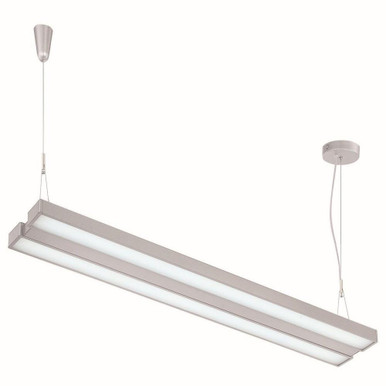 Duena 57.6W 1 LED Light Oversized Pendant by Lite Source - LS-19796SILV