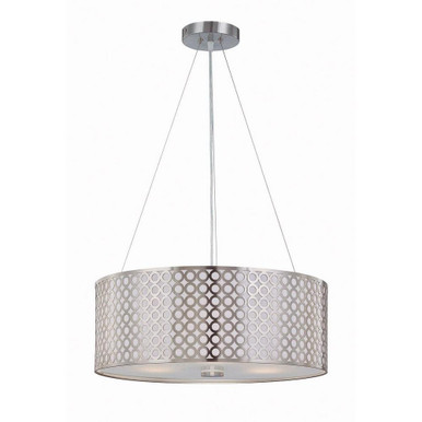 Netto 3 Light Oversized Pendant by Lite Source - LS-19519PS