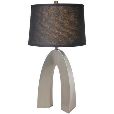 Forster One Light Table Lamp by Lite Source - LS-21931PS/BLK