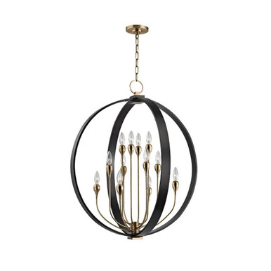 Dresden 12 Light Large 2 Tier Chandelier by Hudson Valley - 6730