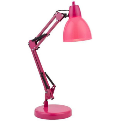 Karsten One Light Desk Lamp by Lite Source - LS-22110H/PINK