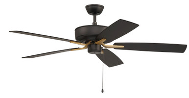 Pro Plus 5 Blade Ceiling Fan 13.52 Inch Tall and 52 Inch Wide by Craftmade - P52