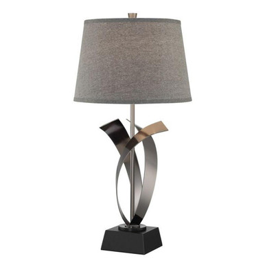 Wayde 1 Light Table Lamp 29 Inches Tall and 15 Inches Wide by Lite Source - LS-22675GREY