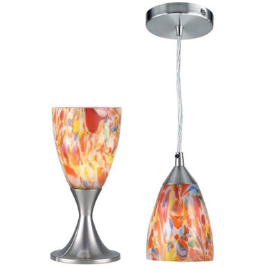 Nucleus 1 Light Pendant by Lite Source LS-2248PS/MXD