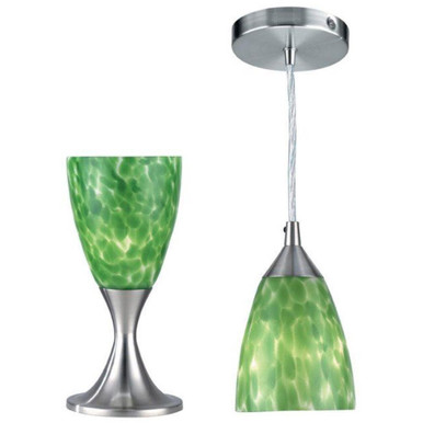 Nucleus 1 Light Pendant by Lite Source LS-2248PS/GRN