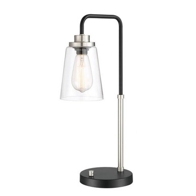 Colinton 1 Light Table Lamp 20 x 9 Inches by Lite Source - LS-23395BN