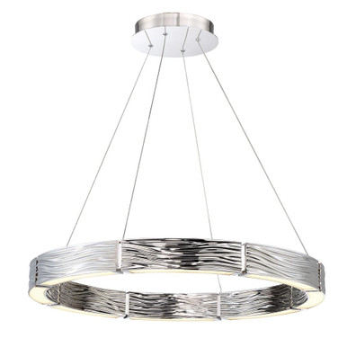 Zelda 12 LED Light Large Chandelier by Modern Forms - PD-56729-PN