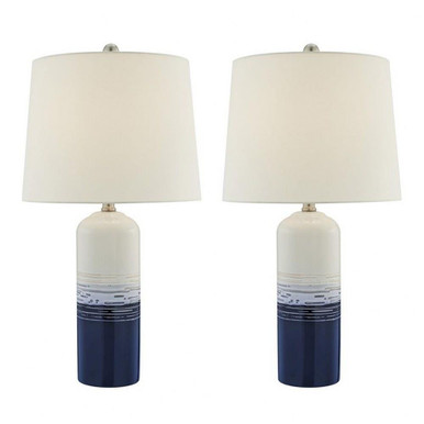 Heaton 1 Light Table Lamp (Pack of 2) 24.25 x 13 Inches by Lite Source - LS-23721/2PK