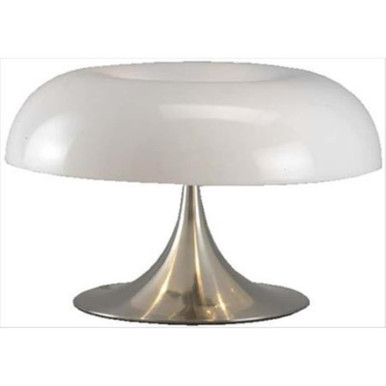 Pliant Table Lamp by Lite Source - LS-2901PS/WHT