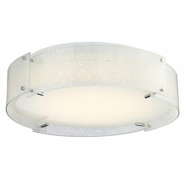 Kaelin 30W 1 LED 21 Inch Wide Flush Mount by Lite Source - LS-5420DIAMOND