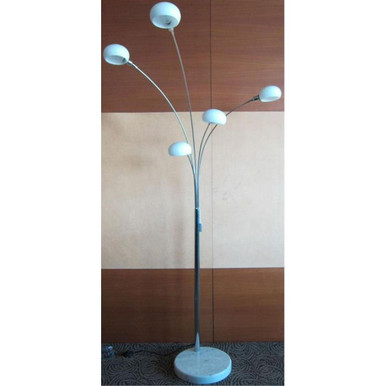 Five Light Floor Lamp 15 Inches Wide by 83 Inches Tall by Lite Source - LS-82053C