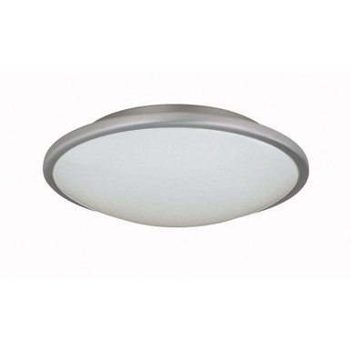 Pegeen 2 Light 3.75 Inch Wide Flush Mount by Lite Source - LS-5410SS/WHT