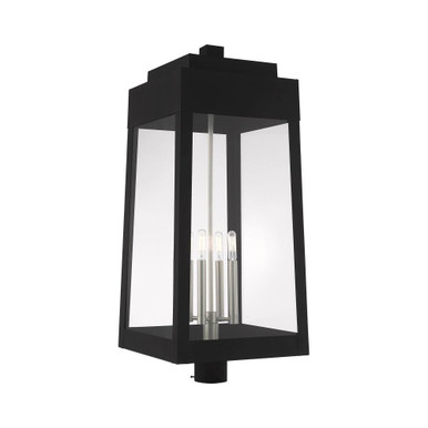 Oslo 4 Light Outdoor Post Top Lantern 13.75 x 31 Inches by Livex  - 20862-04
