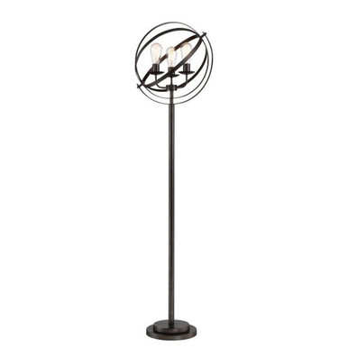 Orbiton 3 Light Floor Lamp 67.25 x 14.25 Inches by Lite Source - LS-83443