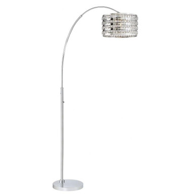 Valerie One Light Arch Floor Lamp 15 x 85 Inches High by Lite Source - LS-83306