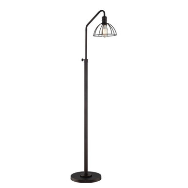 Gaius One Light Floor Lamp 11 Inches by 60.5 Inches High by Lite Source - LS-82835