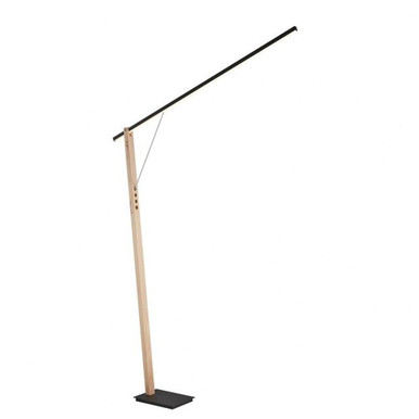 Kylar 19W 1 LED Arc Floor Lamp 77 x 51.25 Inches by Lite Source - LS-83598