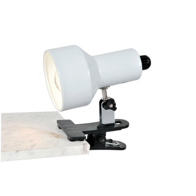 Clip On II One Light Clip On Lamp by Lite Source LSF-114WHT