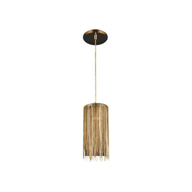 Fountain Ave 1 Light Mini Pendant 6 Inch Wide by Avenue - HF1205-G